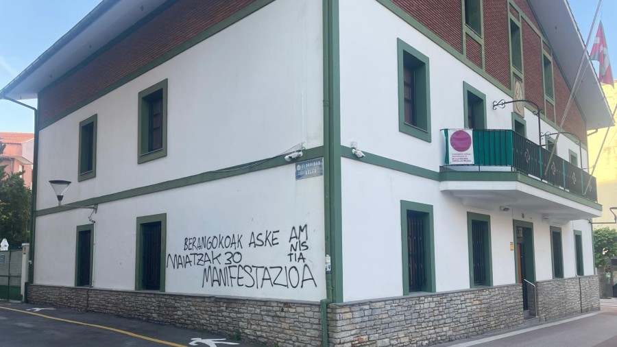 El BBB condena los ataques a varios batzokis de Uribe Kosta