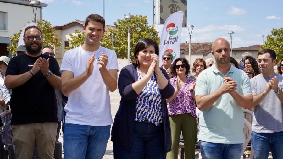 EAJ-PNV ha celebrado hoy el Alderdikide Eguna de Añana en Ribabellosa