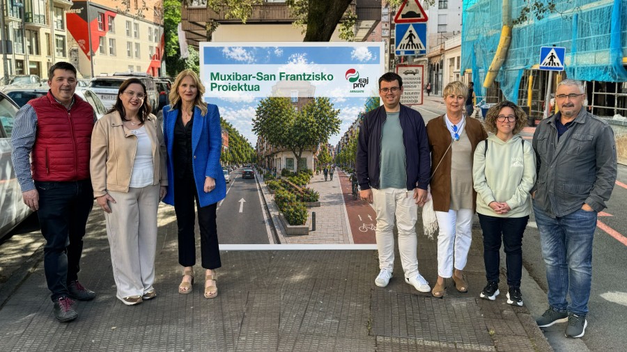 EAJ-PNVk Muxibar-San Frantzisko aurkeztu du Zarugalde eraldatzeko eta Arrasateko mugikortasuna hobetzeko benetako alternatiba gisa EAJ-PNVk Muxibar-San Frantzisko aurkeztu du Zarugalde eraldatzeko eta Arrasateko mugikortasuna hobetzeko benetako alternatiba gisa
