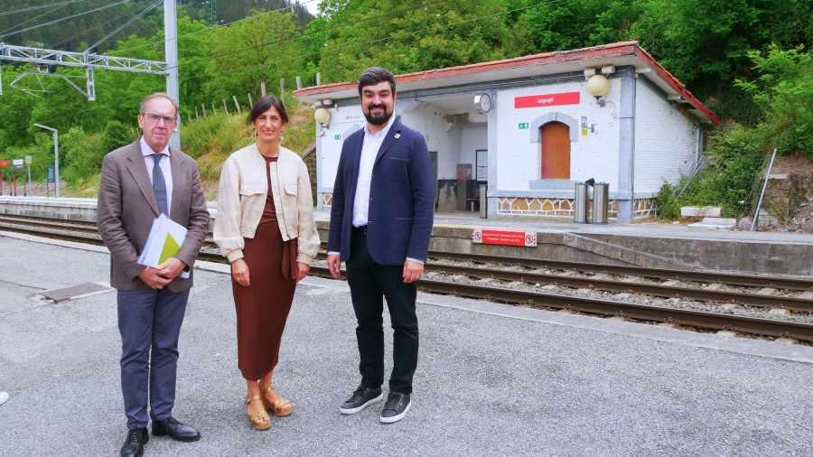 Legazpiko tren-geltoki berriaren proiektua 2027ko udarako prest egongo da Legazpiko tren-geltoki berriaren proiektua 2027ko udarako prest egongo da