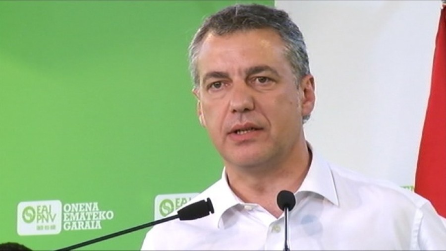 Arrasaten ekitaldia: Iñigo Urkullu