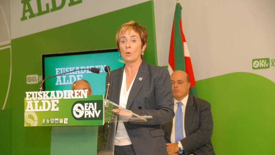 Inicio de campaña en Gasteiz (Arantza Tapia)