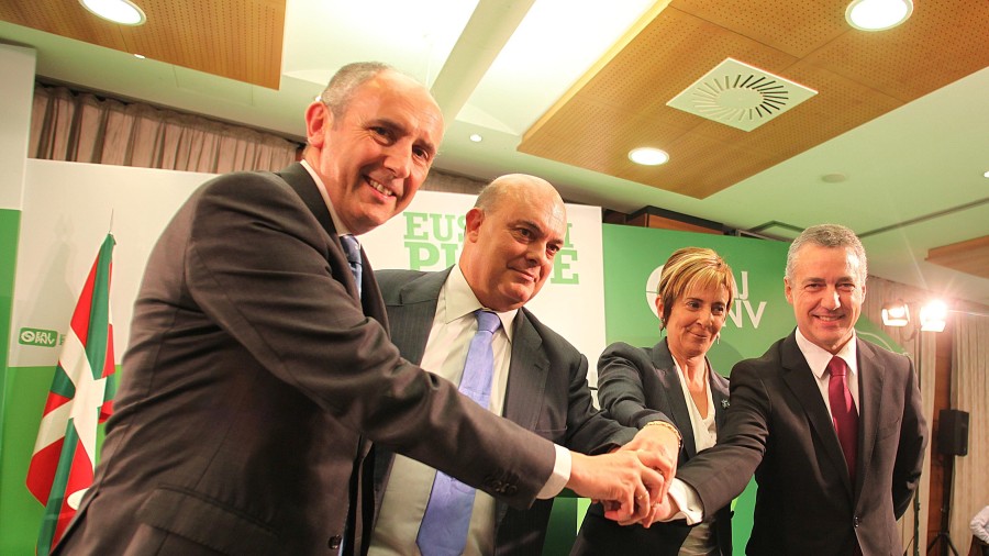 Inicio de campaña en Gasteiz (Iñigo Urkullu)