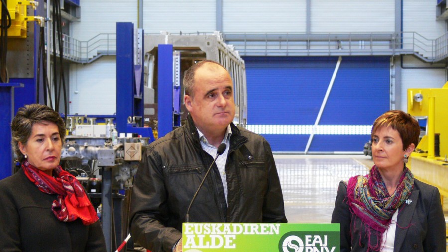 Beasaingo CAFen ekitaldia: Joseba Egibar