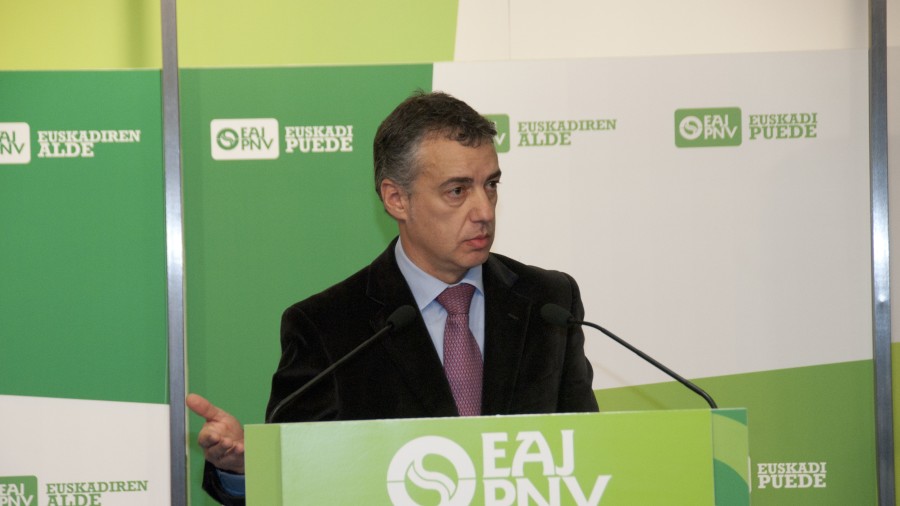 Lo que dijo Iñigo Urkullu