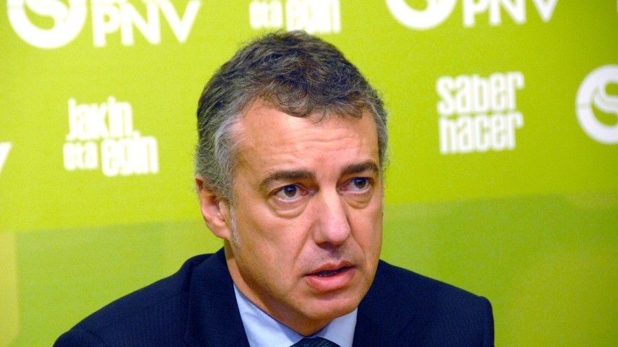Urkullu aboga por un gran consenso político sobre la paz en Euskadi y en Madrid 