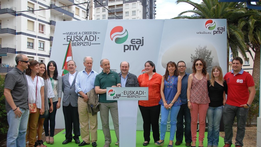 Andoni Ortuzar en el Alderdikide eguna de Bakio