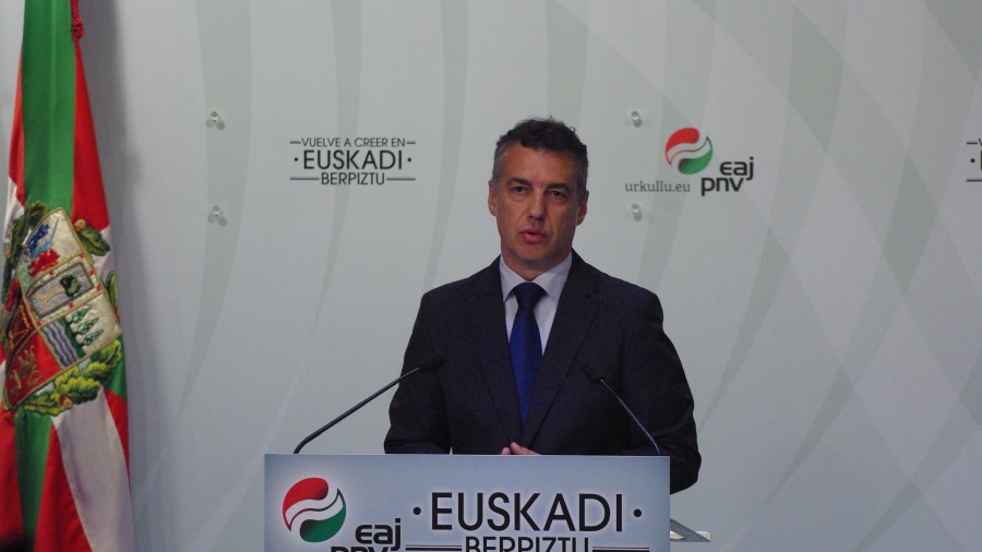 Urkullu: “Euskadi aldi berrirako bidean jarri da”