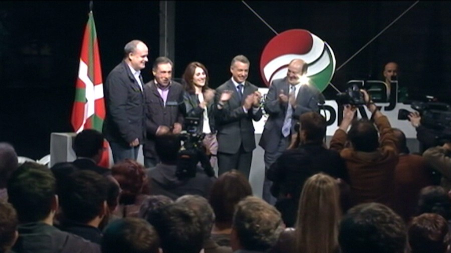 Inicio de campaña en Donostia