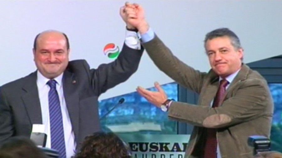 Andoni Ortuzar presidente del EBB de EAJ-PNV 