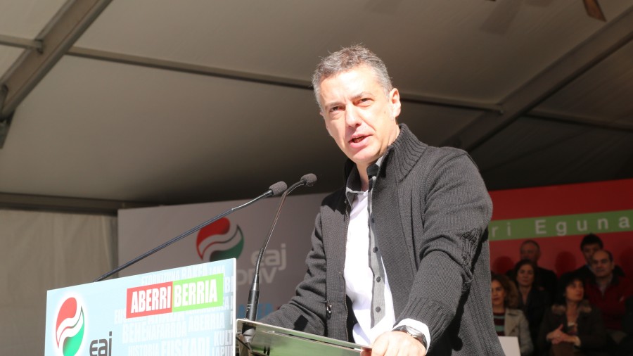 Aberri Eguna 2013. Iñigo Urkullu