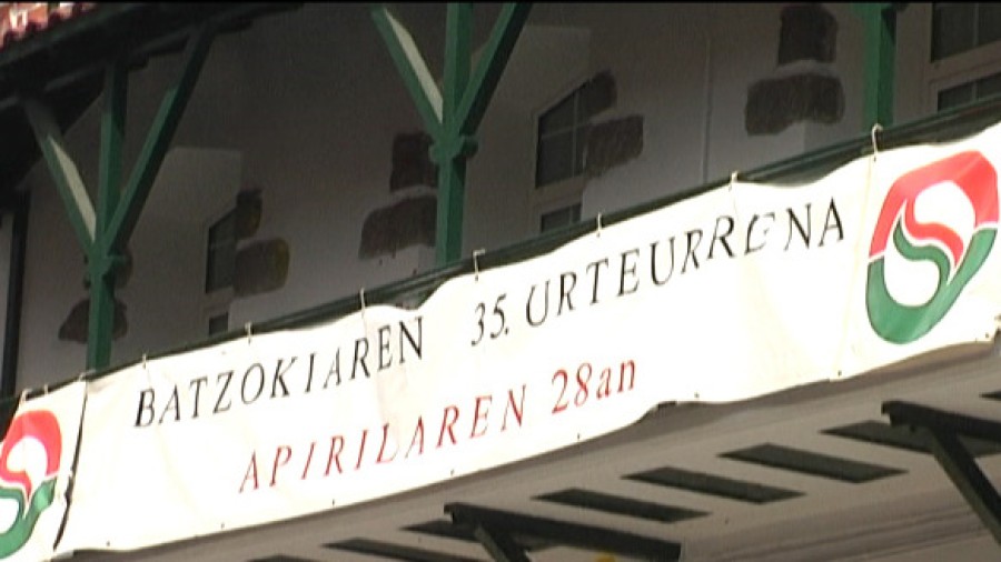 Lekeitioko Batzokiaren inugurazioaren 35. urteurrena
