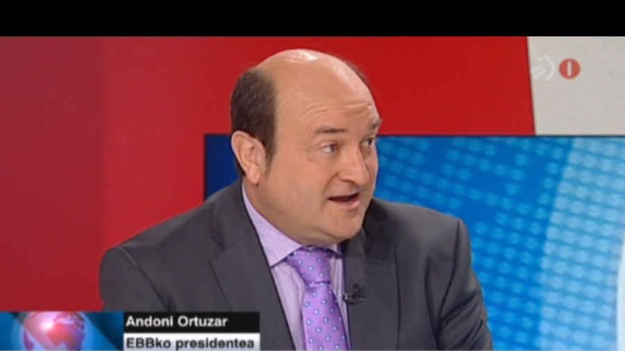 Andoni Ortuzar en el programa 