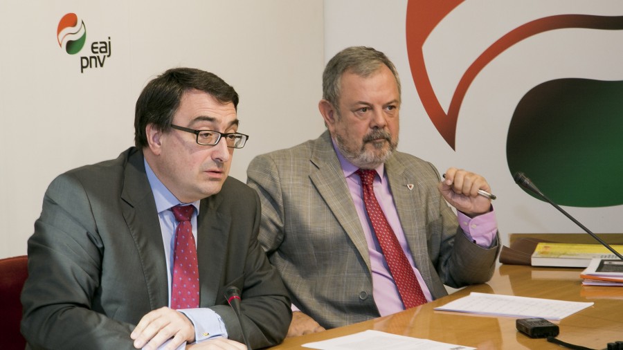 El Grupo Vasco presenta una enmienda de totalidad a los PGE 2014