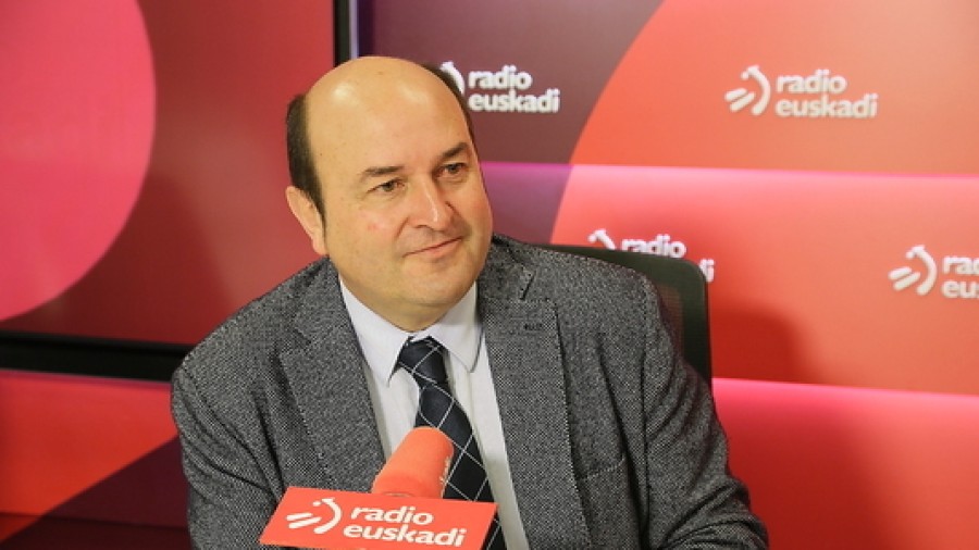 Andoni Ortuzar en el programa 