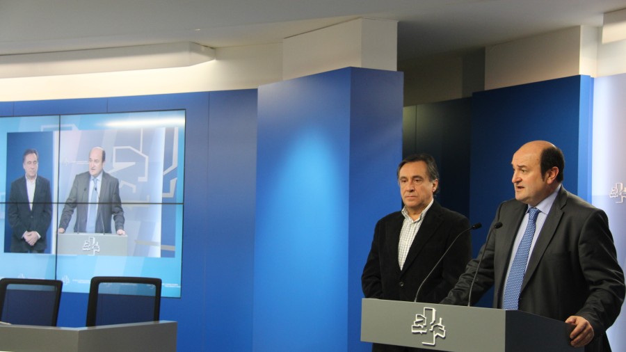 EAJ-PNV cree “desafortunada” la sentencia del TC en el ‘caso Atutxa‘