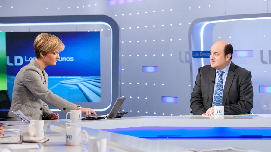 Andoni Ortuzar en el programa 