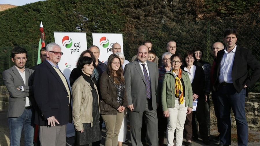 EAJ-PNB presenta en Baiona su candidatura a las Elecciones Europeas 