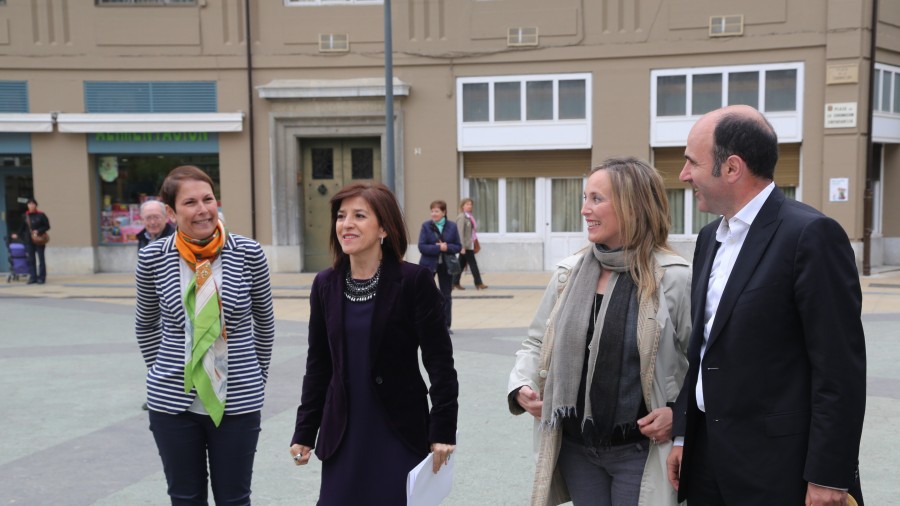 Uxue Barcos apoyado la campaña jeltzale