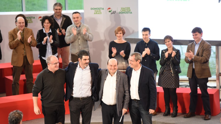 Eneko Goia-k donostiarren elkarlanaren eta batzearen alde egin du, “betelako Donostia” eraikitzeko