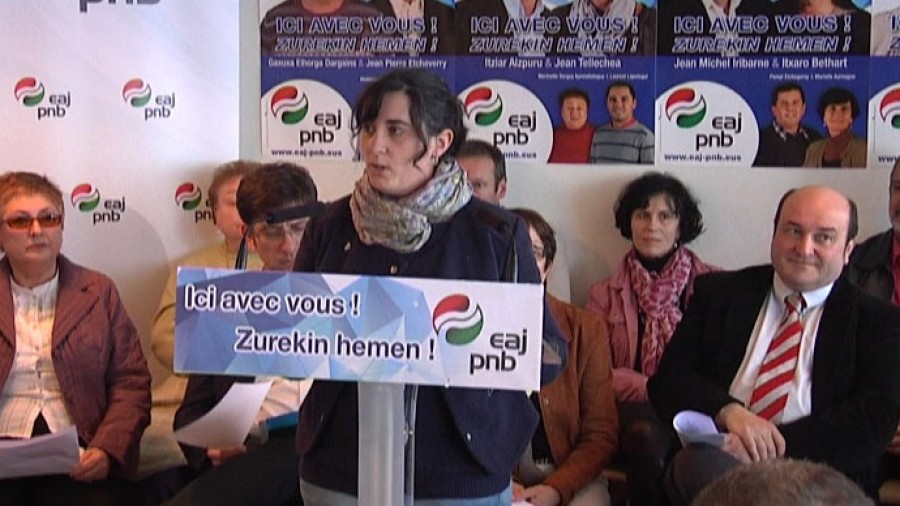 Itxaro Bethart, candidate d'EAJ-PNB : canton Montagne basque