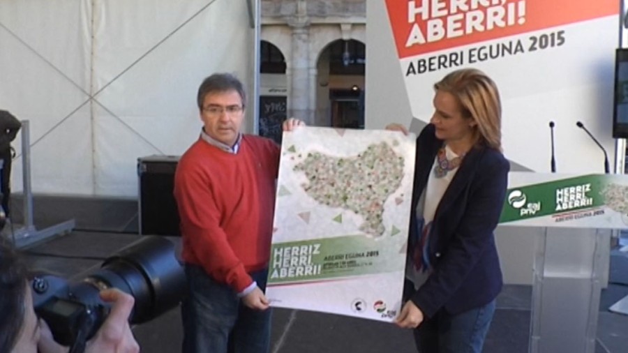 EAJ-PNV ve en el Aberri Eguna el inicio de un nuevo ciclo económico y de un tiempo político decisivo para el futuro de Euskadi