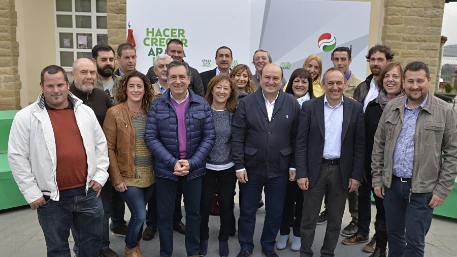 Ortuzar: “EAJ da Araban Alderdi Popularraren desgobernuari aurre egiteko alternatiba bakarra”