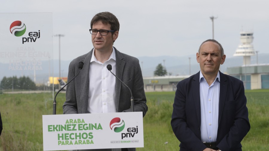 Ramiro Gonzalezek logistikaren aldeko apustua egin du, Araban industria bultzatzeko motore den heinean