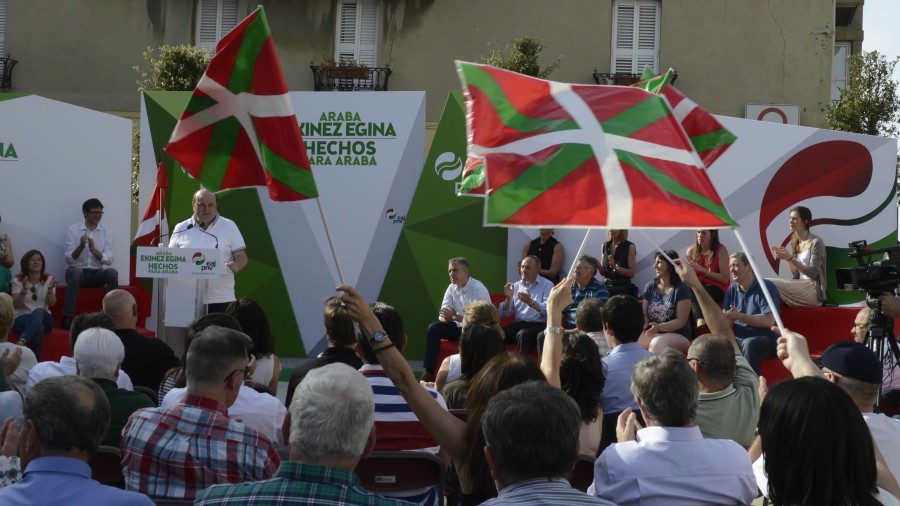 Ortuzar lamenta que Agurain sea ejemplo de la nefasta gestión municipal de EH Bildu.