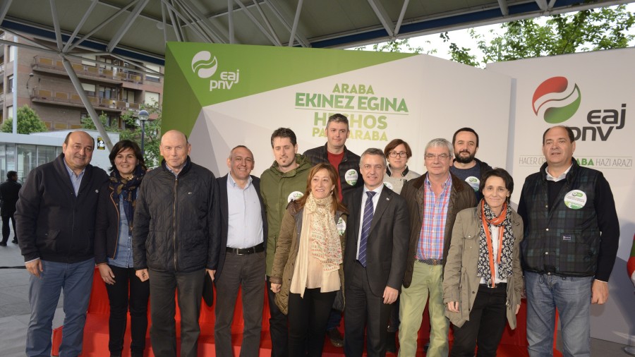 Urkullu aboga en Laudio por decir ‘agur‘ “a la confrontación” 