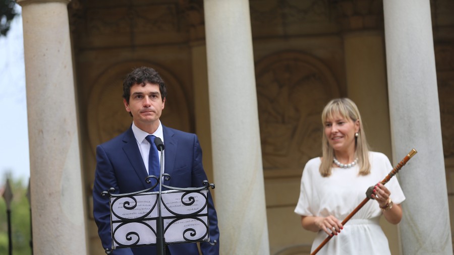 Unai Rementeria, nuevo Diputado General de Bizkaia
