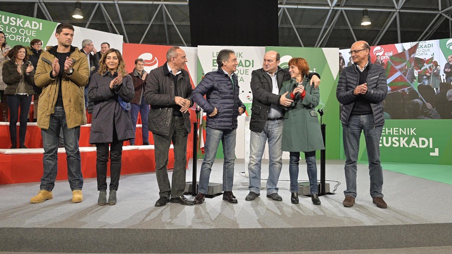 Ortuzar afirma que las pensiones de los vascos y las vascas “estarían a salvo” si se gestionasen desde Euskadi