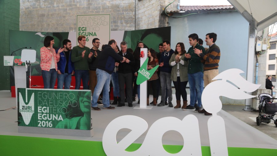 Ortuzar: “La máxima prioridad de EAJ-PNV y del lehendakari Urkullu es el empleo, sobre todo el juvenil”