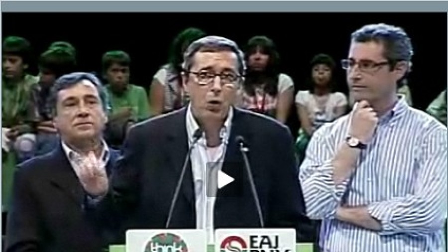 Discours du député général de Biscaye, Jose Luis Bilbao