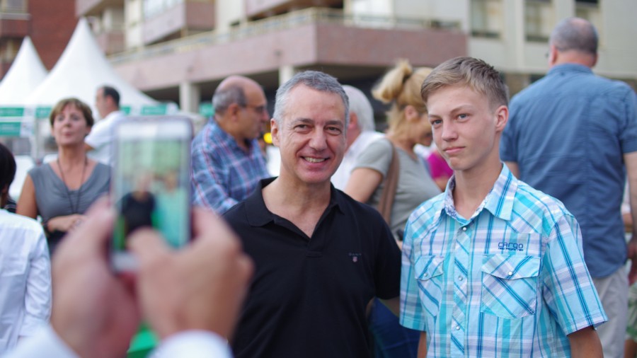 Zarautzeko ekitaldi politikoa