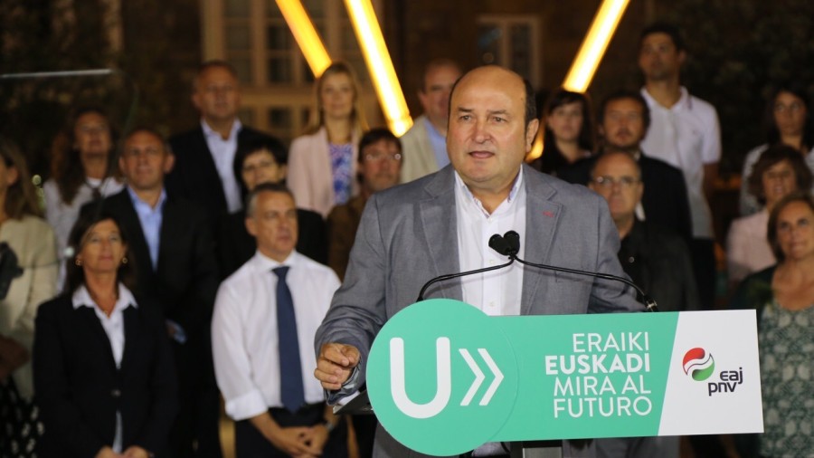 Ortuzar: “Urkullurekin, hemen bizi garen guztion etorkizuna eskurik onenetan dago”