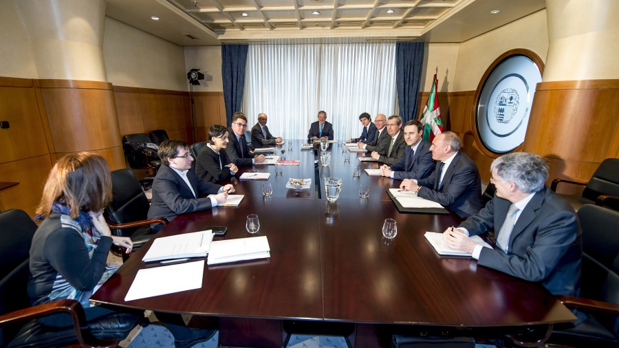 Primera reunión del año del Consejo Vasco de Finanzas Públicas