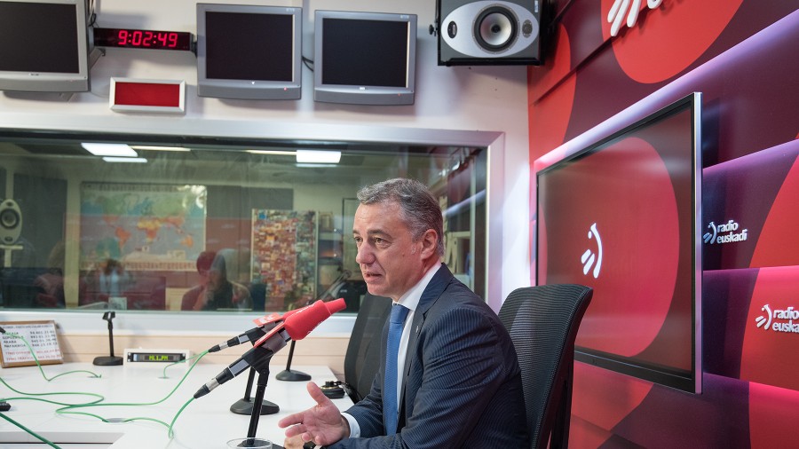 Urkullu Lehendakaria: “Urriaren 1a Estatuaren ereduari buruz hausnartzeko prozesuaren hasiera izan daiteke”