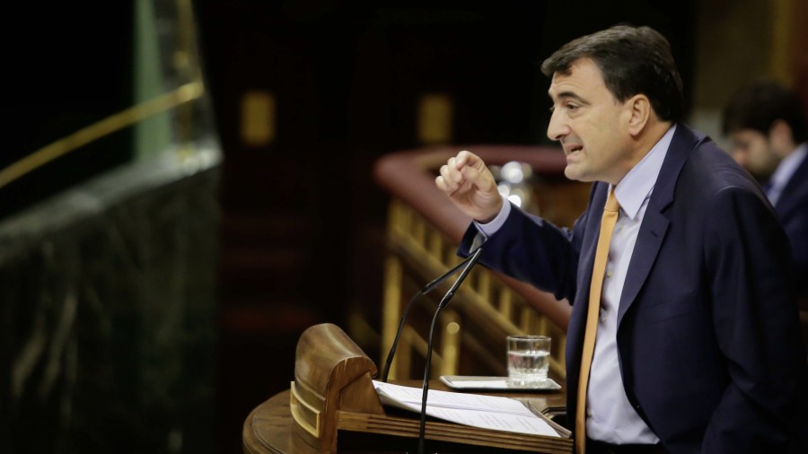 Aitor Esteban advierte del riesgo de ruptura del sueño europeo: “En este envite nos jugamos el auge del populismo y la derrota de los valores de la UE”