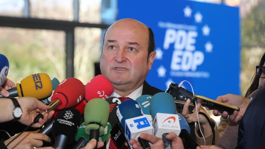Ortuzar ve necesario “refundar Europa” para que “todos los pueblos y toda la ciudadanía se sientan libres y a gusto”