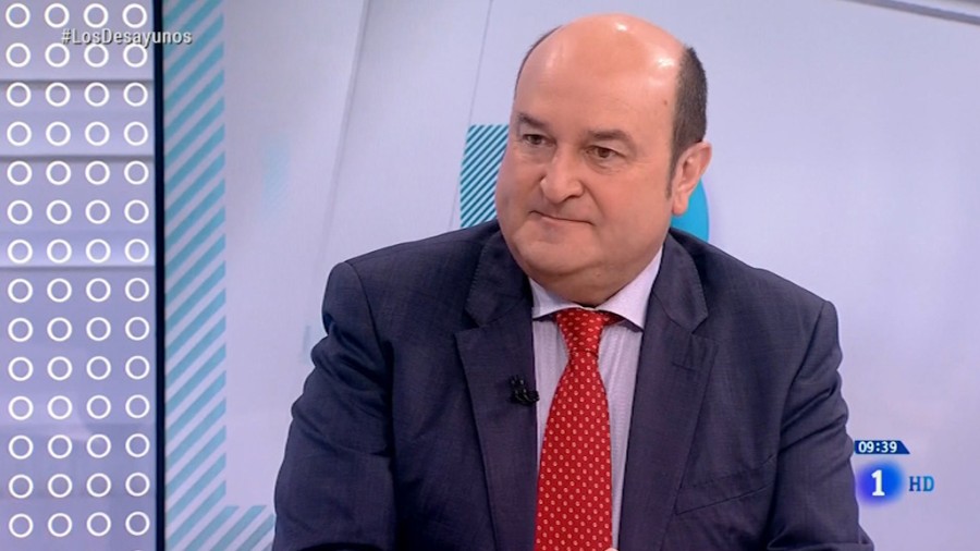 Andoni Ortuzar en el programa 