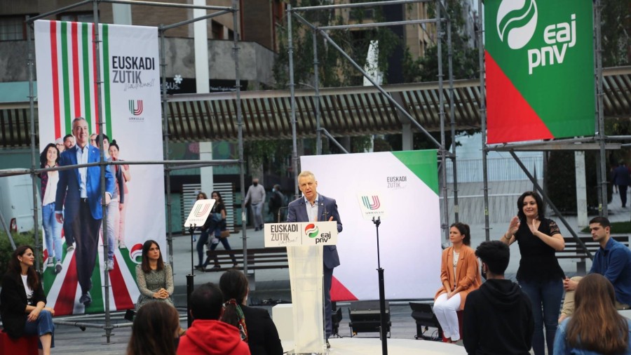 Urkullu se compromete a liderar un Plan de Choque que posibilite un empleo y una primera experiencia laboral a 30.000 jóvenes
