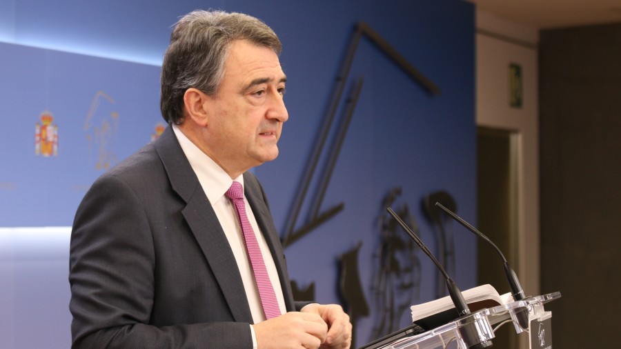 Aitor Esteban: “Si con las actuales mayorías y los avances logrados no se modifica la 'ley mordaza', se demostrará el empecinamiento de algunas posiciones”