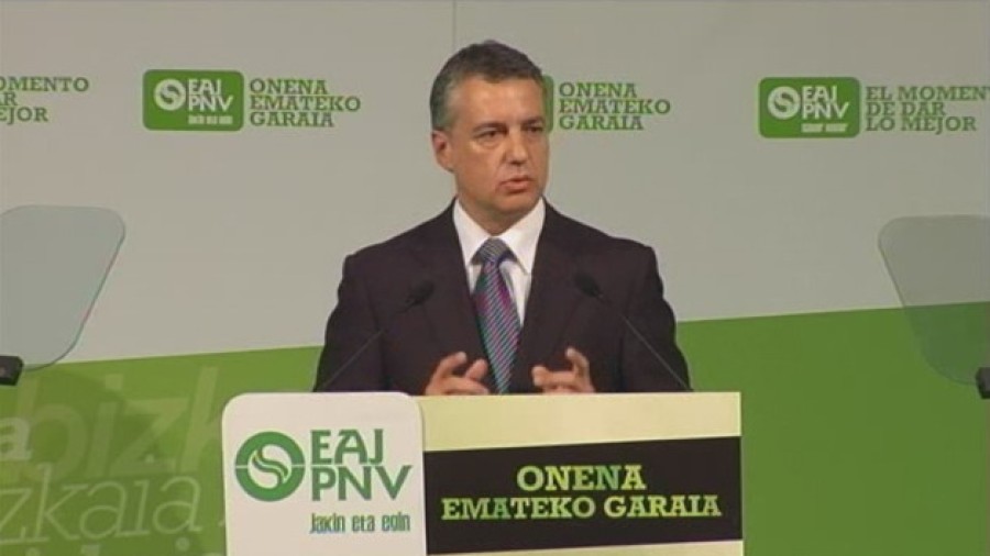 Acto en Bilbao: Iñigo Urkullu