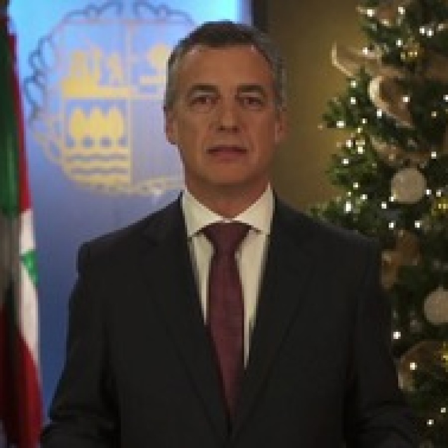 Mensaje fin de año 2013 Lehendakari Urkullu a la sociedad vasca